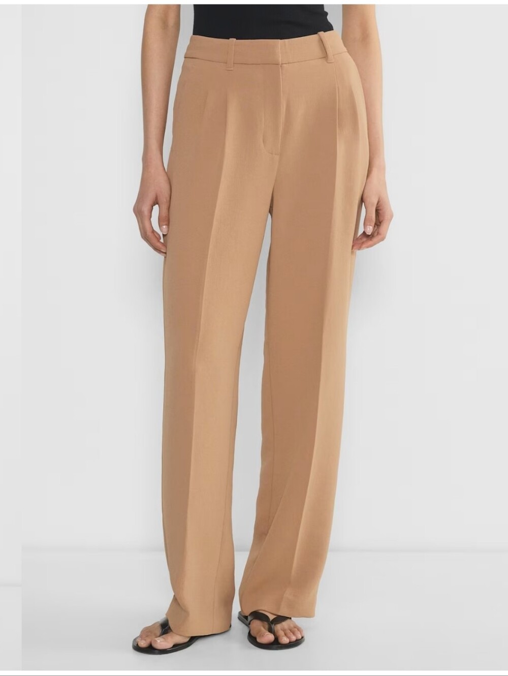 Aritzia Effortless Pant in Bronze Camel, Worn Once